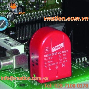 type 3 surge arrester / for printed circuit boards / bipolar