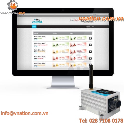vibration monitoring system / for CNC machines