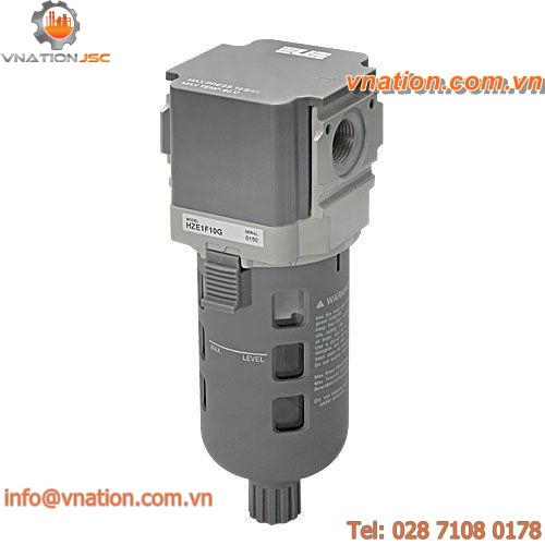 compressed air filter / pressure