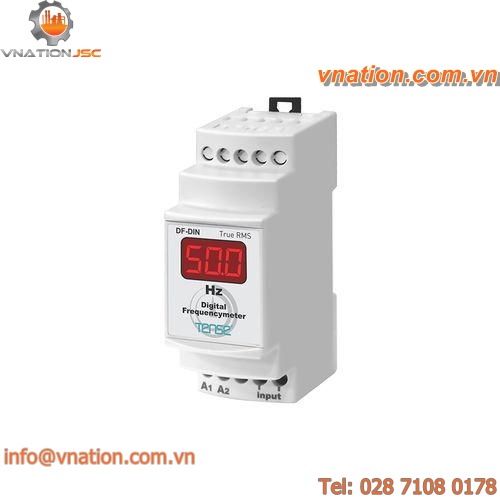 frequency counter / digital / DIN rail