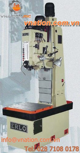 column type drilling and milling machine / vertical