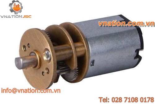 DC electric gearmotor / coaxial / spur / instrument
