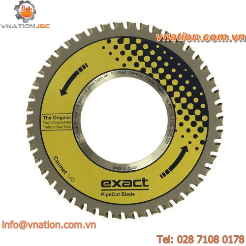 circular saw blade / steel / for metal / for steel