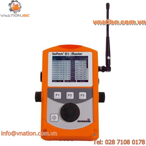 vibration data-logger / programmable / with LCD display