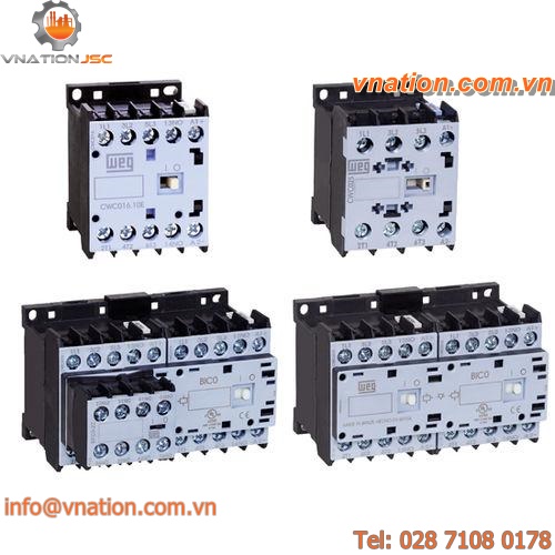 power contactor / electromagnetic / miniature