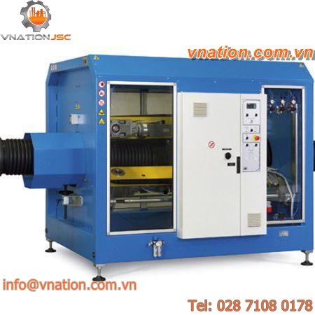 corrugated tube extrusion line caterpillar haul-off