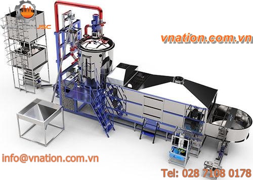 PLC-controlled pre-expander / automatic / for EPS