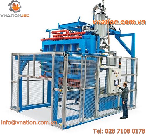 particle foam molding machine / for EPS / PLC-controlled