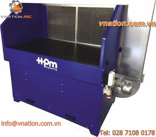 surface treatment downdraft table / for dust removal / polishing / for grinding processes