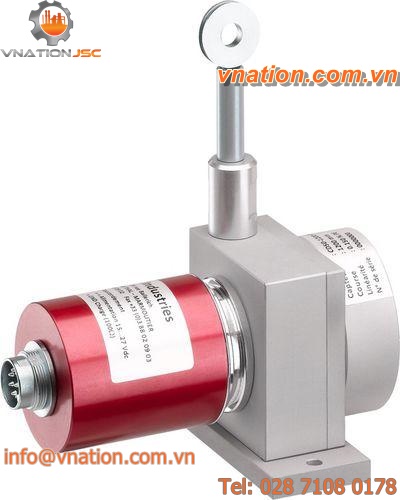 draw-wire position sensor / magnetic / hybrid potentiometer / mechanical