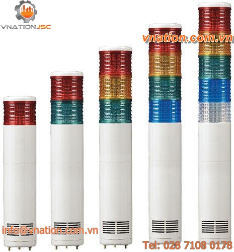 LED stack light / IP23 / with warning horn