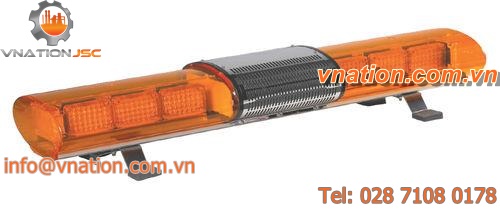 compact LED light bar / stroboscopic / for vehicles