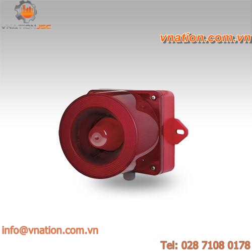alarm sounder with LED beacon / with signal light