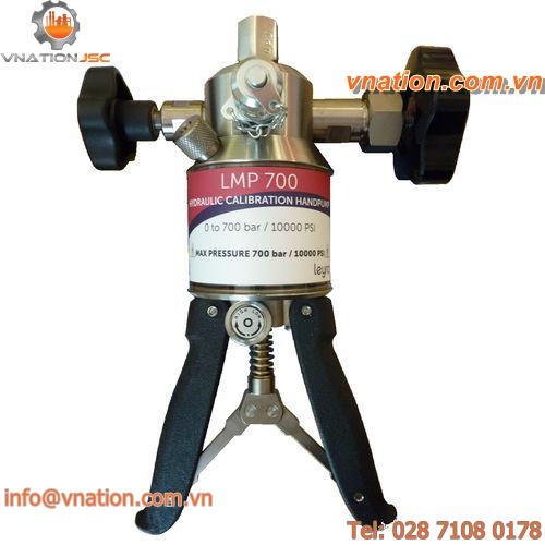 manual calibration pump / hydraulic / high-pressure