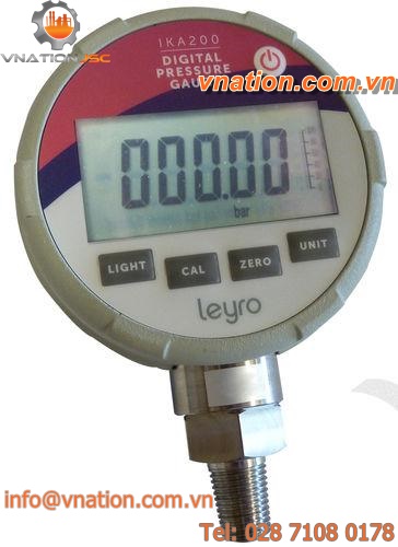 electronic pressure gauge / digital / calibration