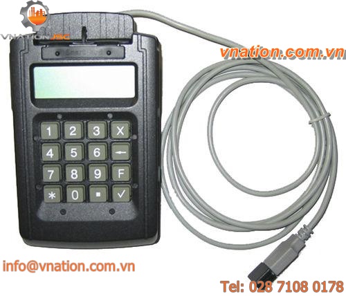 rugged card reader / MIL-STD 810F / IP54 / multi-technology