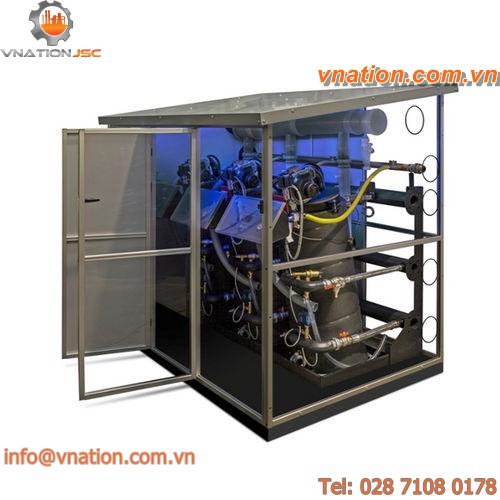 hot water boiler / gas / fire tube / condensing