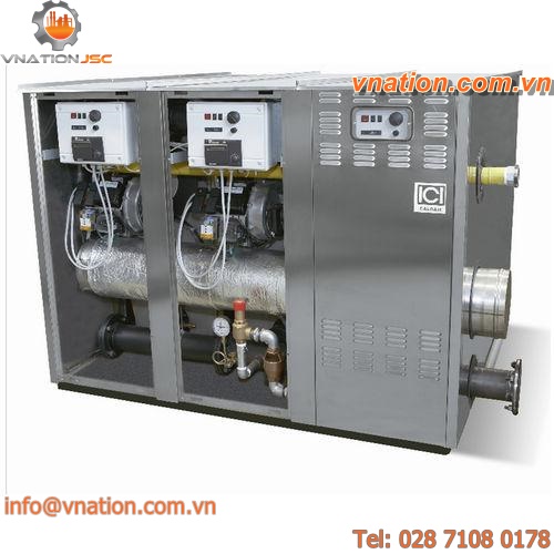 hot water boiler / gas / condensing