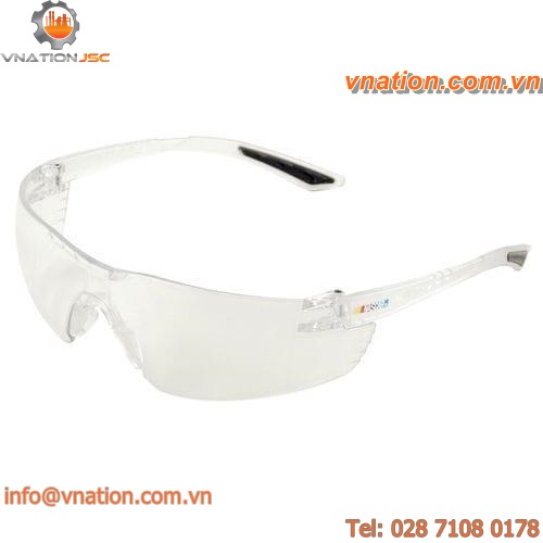 UV safety glasses / wrap-around / anti-fog coating / polycarbonate