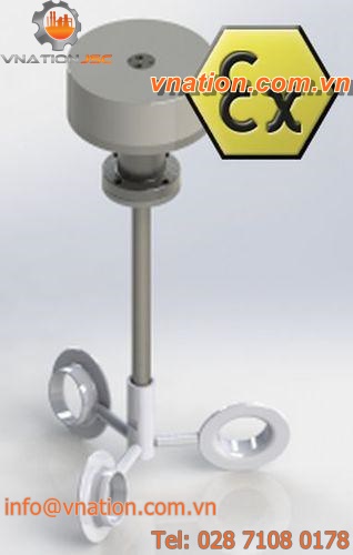 radial piston air motor / ATEX / for atmospheres containing explosive dust / acetone resistant