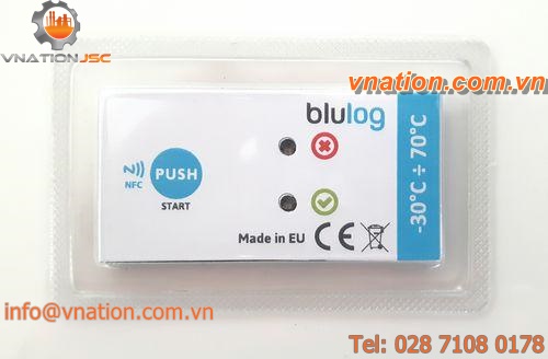 temperature data-logger / programmable / NFC / compact