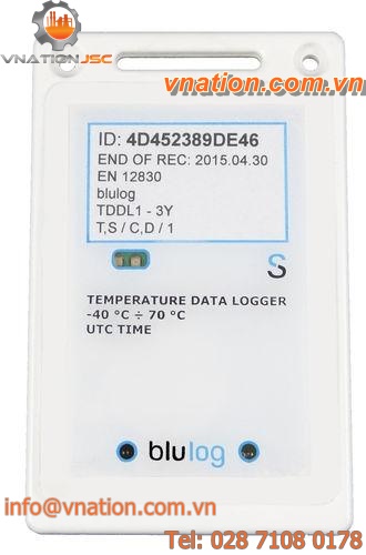 temperature data-logger / programmable / wireless / miniature