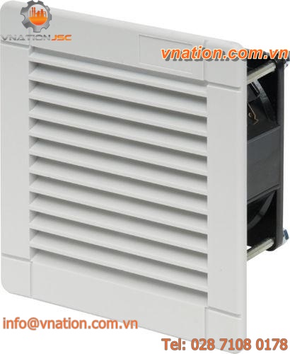 wall-mounted fan / for electrical cabinets / axial / cooling