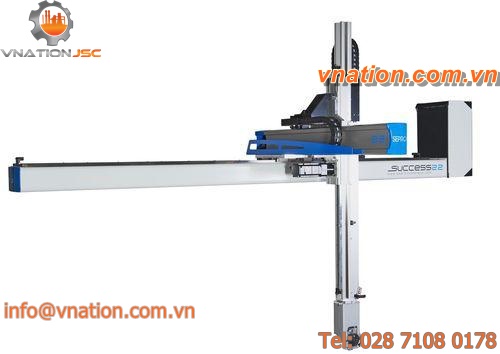 cartesian robot / 3-axis / pick-and-place / for injection molding machines
