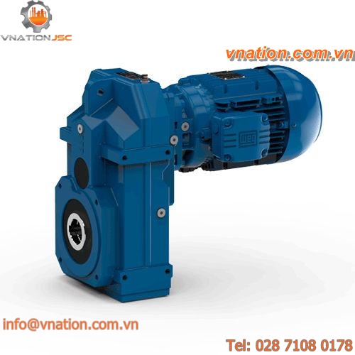 parallel-shaft servo-gearmotor / shaft-mounted / for conveyors