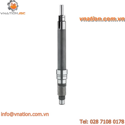 azimuth shaft / splined / plastic / steel