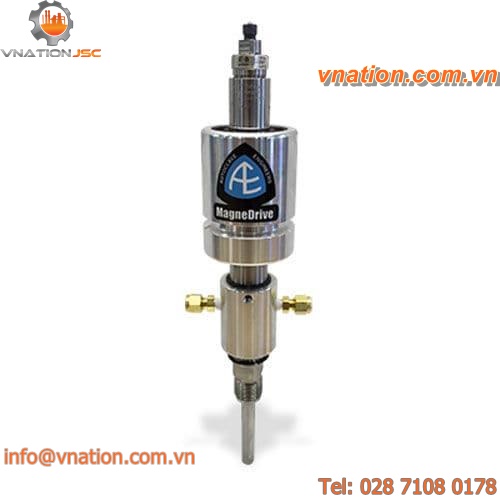 laboratory agitator / magnetic / vertical / compact