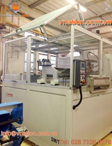 profile cutting machine / foam / for foam panels / guillotine