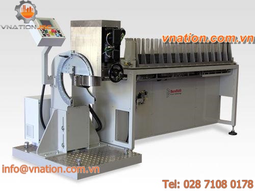 rotary punching machine / electric / automatic / for plastic profiles