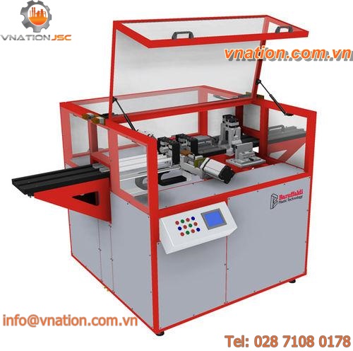 automatic punching and shearing machine / for roller shutter profiles / for profiles / guillotine