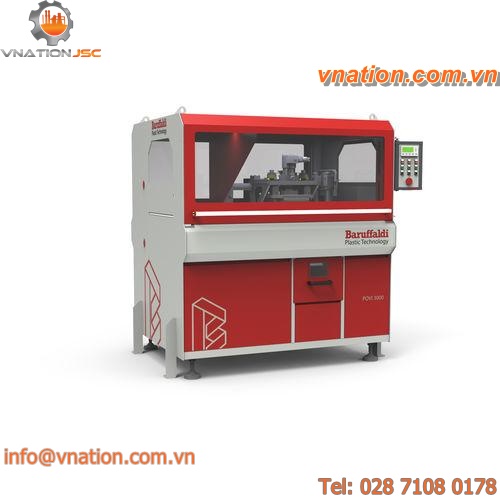 hydraulic punching machine / automatic / for cable ducts / for plastic profiles
