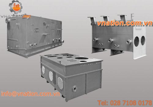 oil tank / storage / steel / horizontal