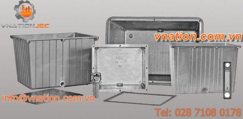 oil tank / storage / aluminum / horizontal