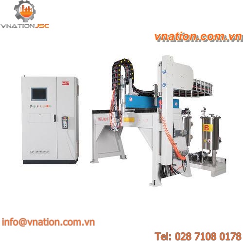 resin mixer-dispenser / volumetric / 3-axis