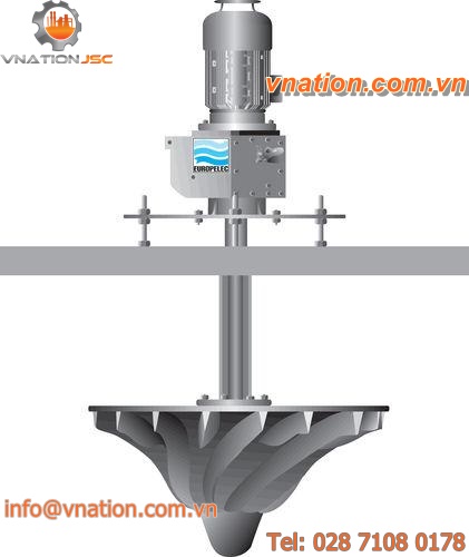 surface aerator / for wastewater treatment / low-speed