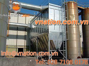 dry type dust collector / reverse air cleaning / modular / industrial