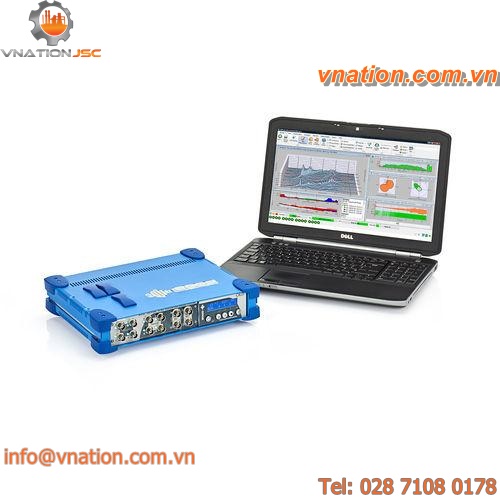 noise analyzer / portable / multi-channel / real-time