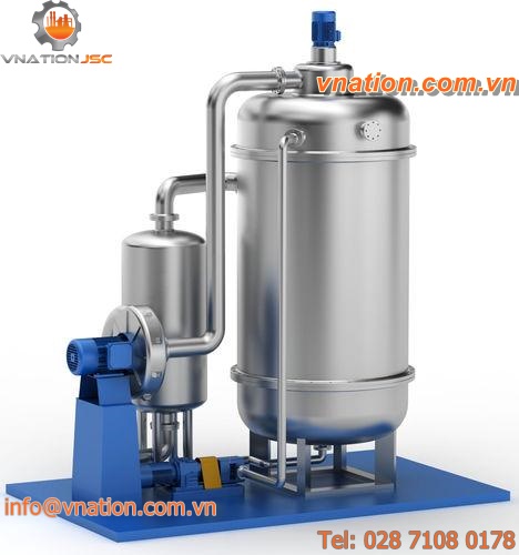 falling film evaporator / chemical wastewater / for the food industry / fruit juice