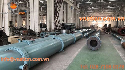 shell and tube heat exchanger / liquid/liquid / stainless steel / high-performance