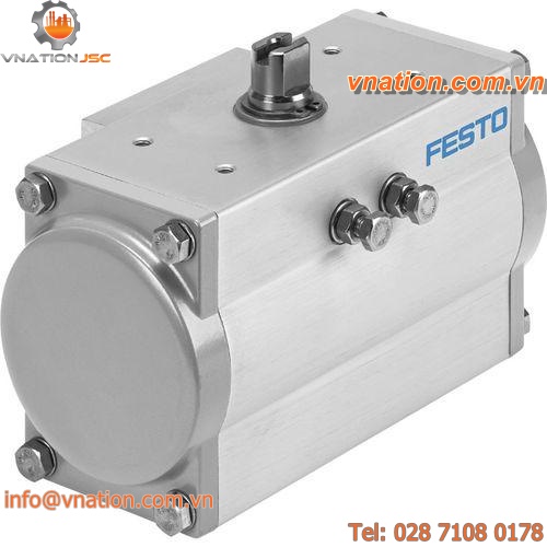 rotary actuator / pneumatic / rack-and-pinion / spring-return