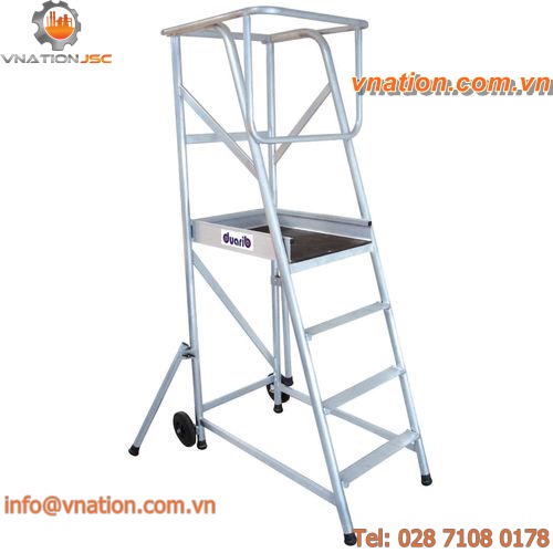 roof ladder / platform / mobile / aluminum