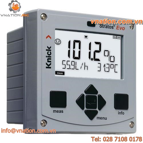 oxygen analyzer / pH / conductivity / ORP