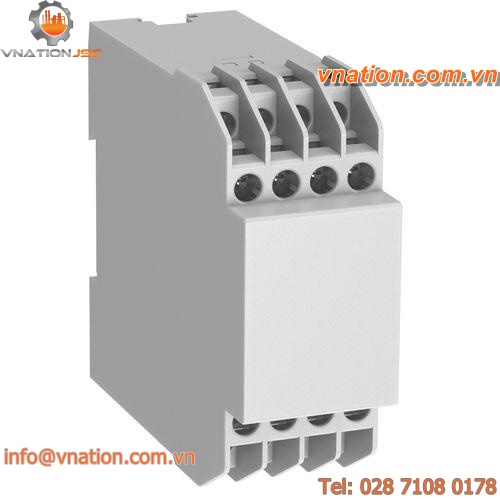 DIN rail enclosure / plastic / electronic equipment