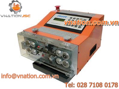 wire stripping machine / fully-electric / cutting / programmable
