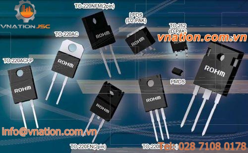 high-efficiency diode / silicon / fast recovery