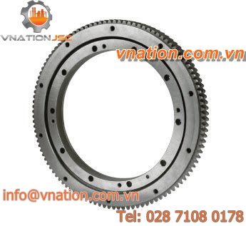 external-toothed slewing ring / ball / single-row / for robotics